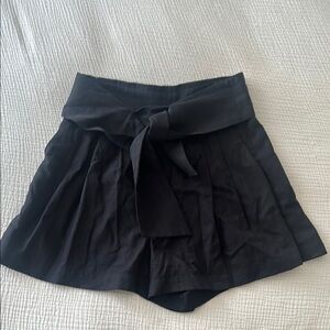 Ulla Johnson Black Flowy Women's Shorts